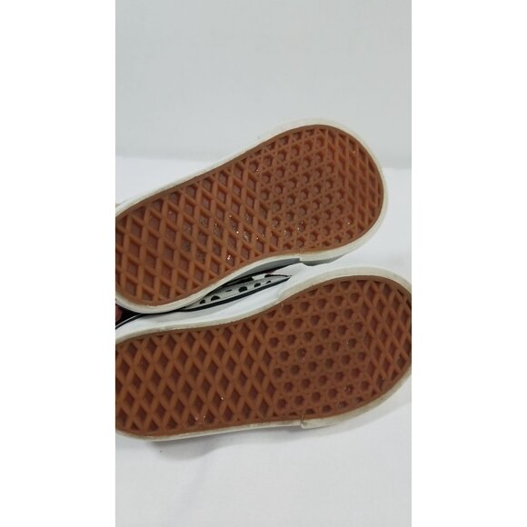 Vans Old Skool Dots Animal Print Sneakers Toddler Size 5 Black & White - Picture 8 of 8